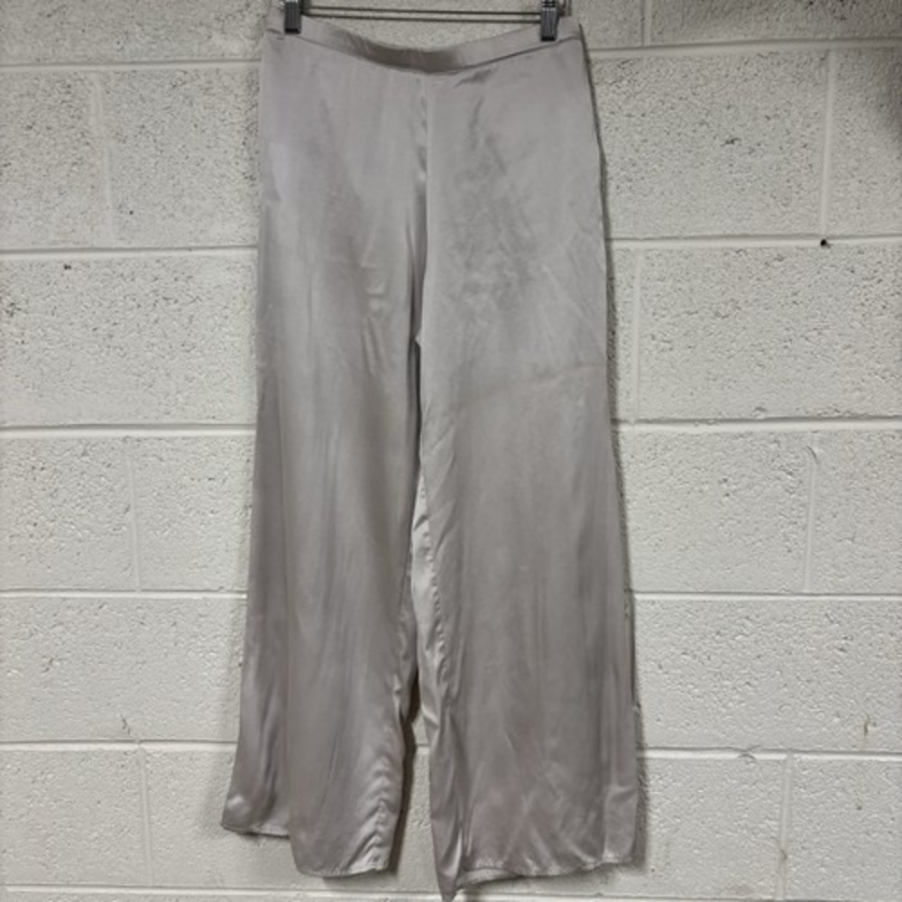 Lunya Women's Satin Gray Pants Size Small